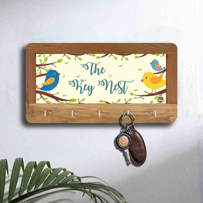 Key Holder Wall Mount for Keys Organizer Home Decor - Nest