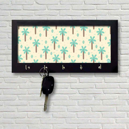 Key Holder Stand Keychain Hanger For Wall - - Palm Tree