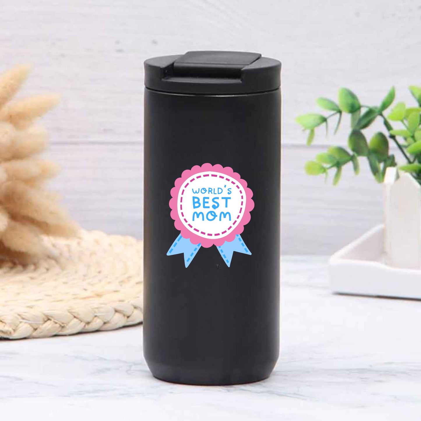 Mother’s Day Coffee Tumbler – 400ml Stainless Steel Flask Coffee Gift Set