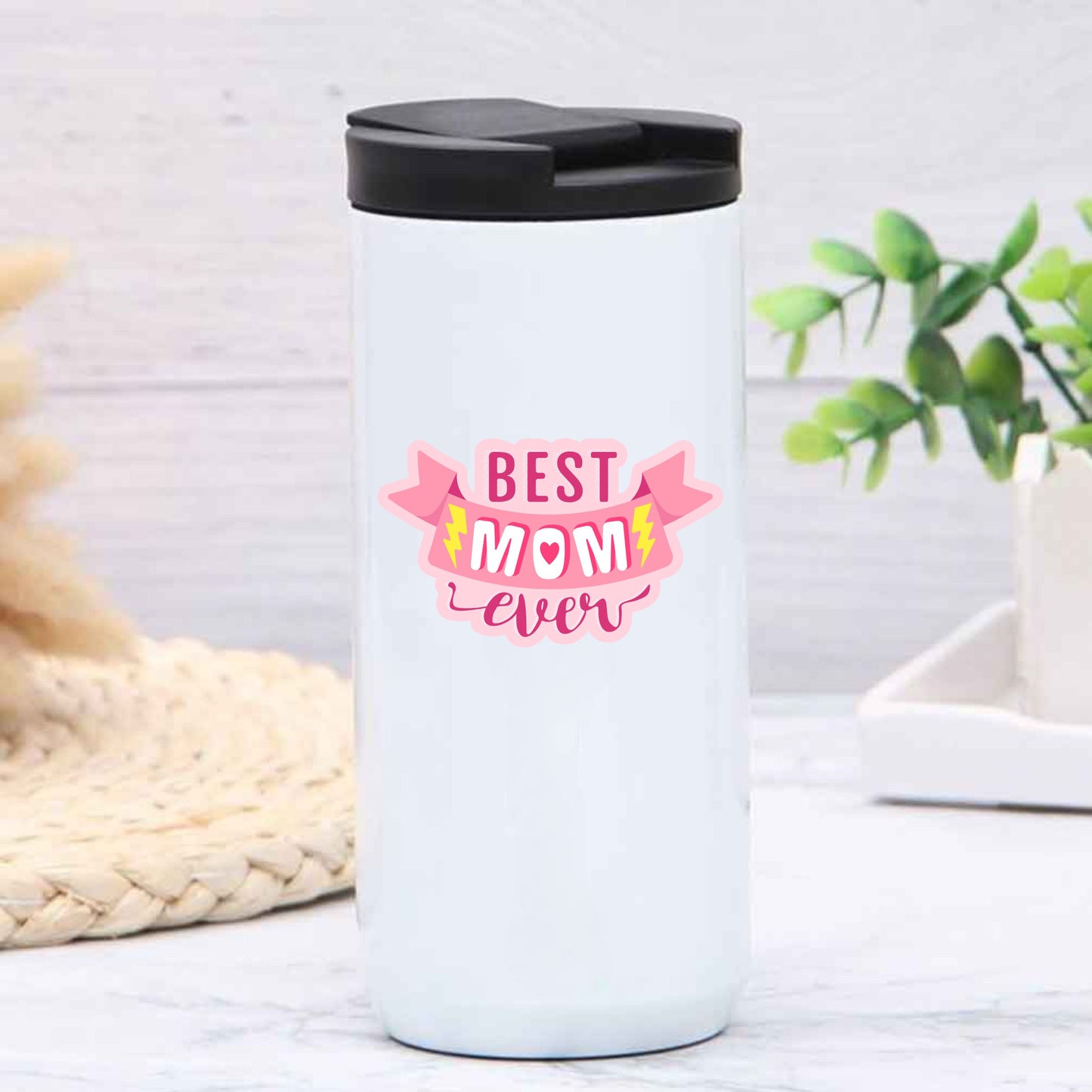 Mother’s Day Coffee Tumbler – 400ml Stainless Steel Flask Coffee Gift Set