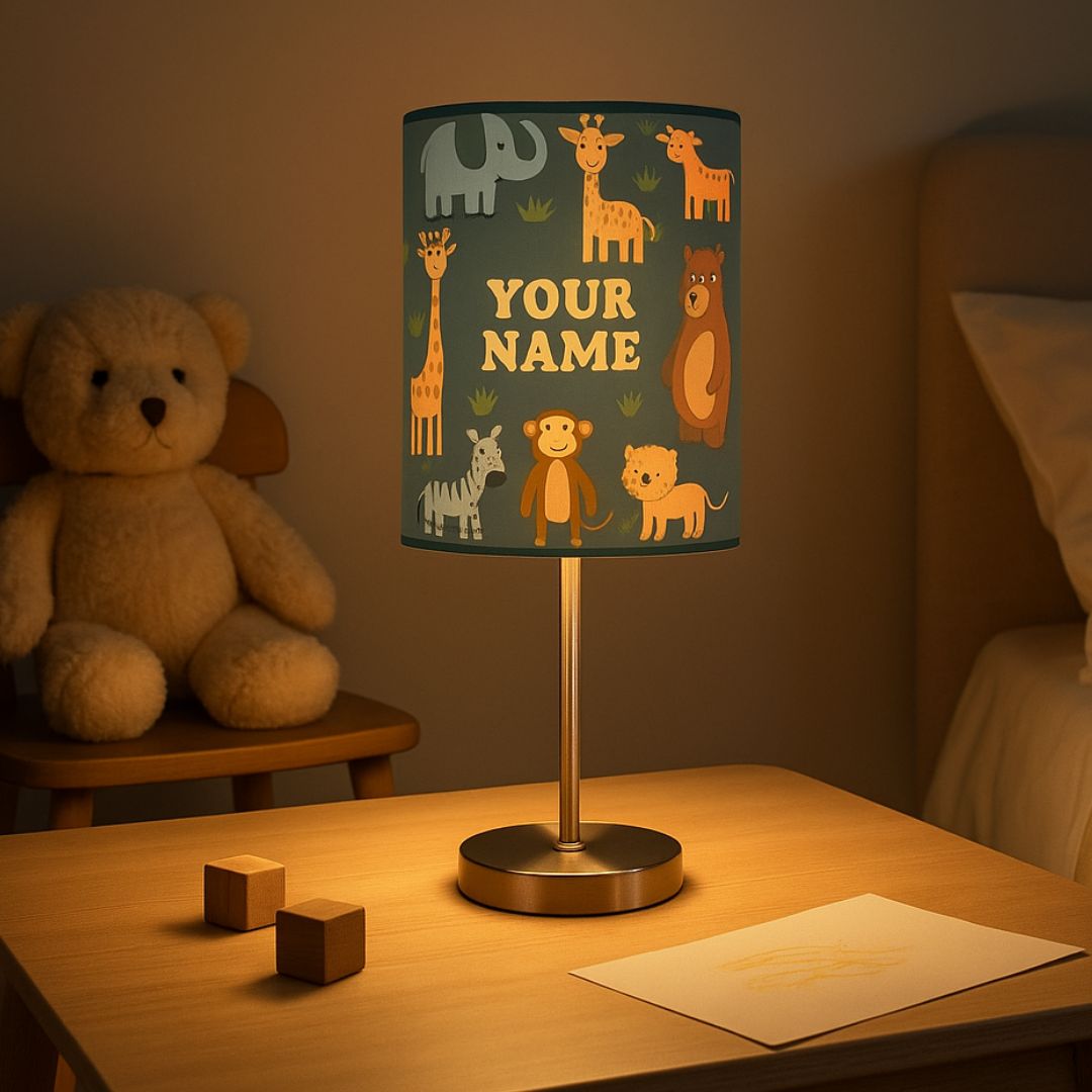 Night Light for Kids Room Personalized Mini Bedside Lamp with 3w LED Bulb