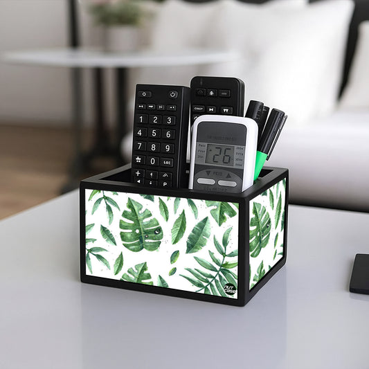 Tv Remote Control Holder For TV / AC Remotes -  Happy Leaves