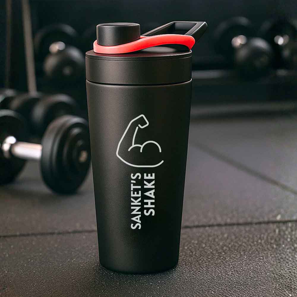 Custom Shaker Bottle for Protein Mixer Sippers Gym Workouts with Whisk Ball