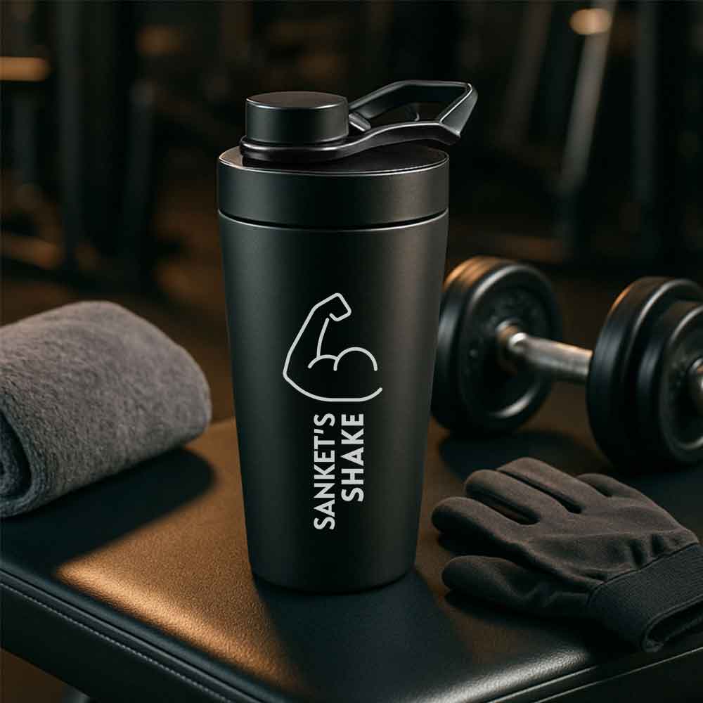 Custom Shaker Bottle for Protein Mixer Sippers Gym Workouts with Whisk Ball