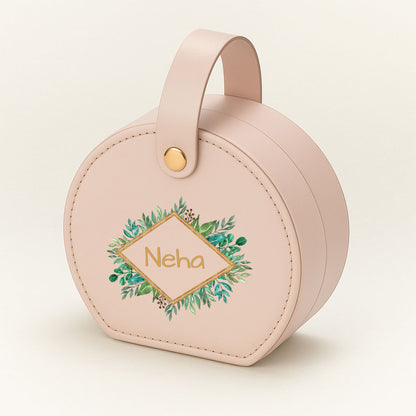 Customised Jewellery Box for Ladies Earring, Ring, Necklace - Mini Jewelry Box