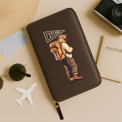 Personalized Passport Organizer & Luggage Tag Set – Travel in Style