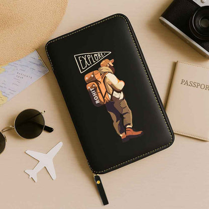 Personalized Passport Organizer & Luggage Tag Set – Travel in Style