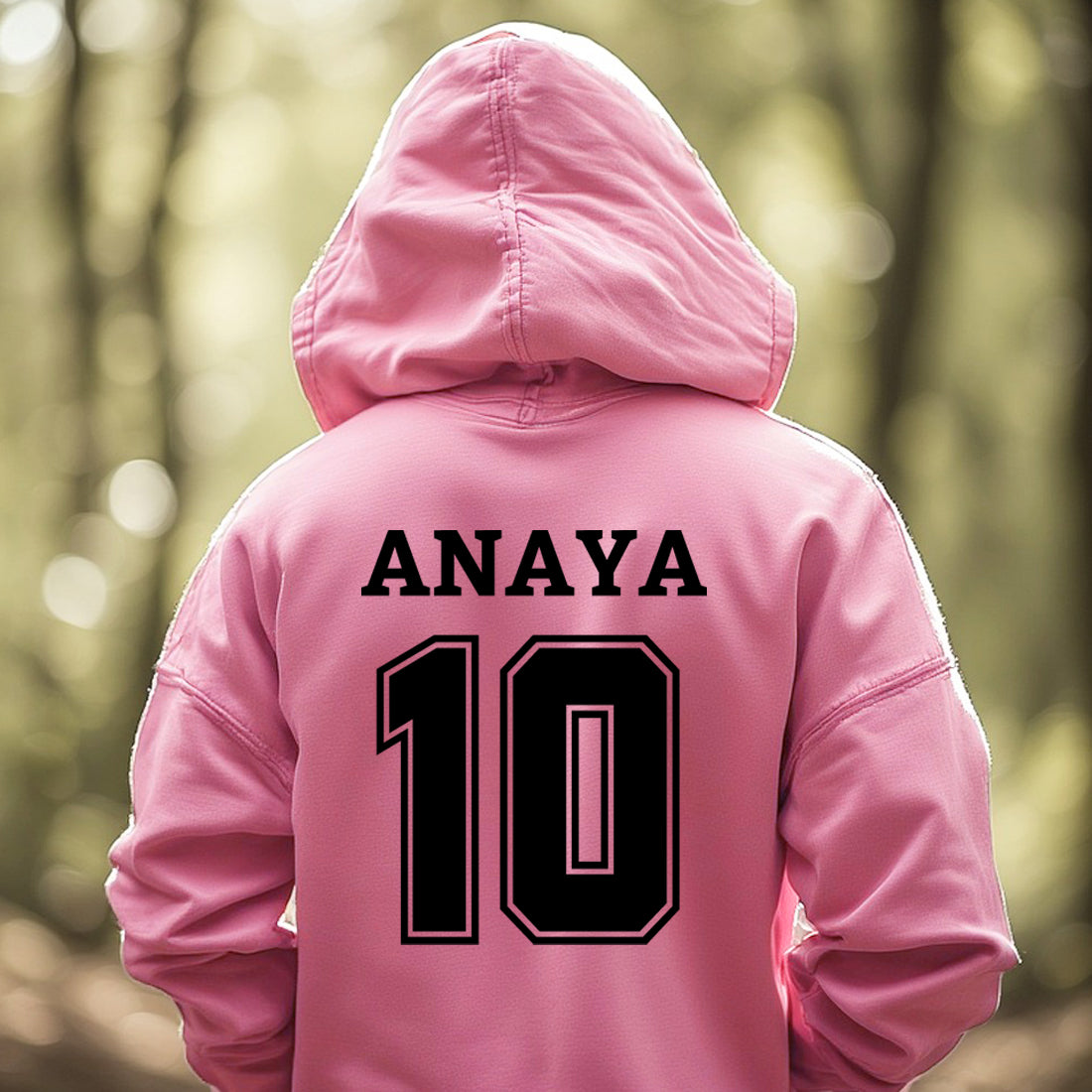 Custom Pink Hooded Sweatshirt for Women – Stylish Comfortable Pink Hoodie for Girls