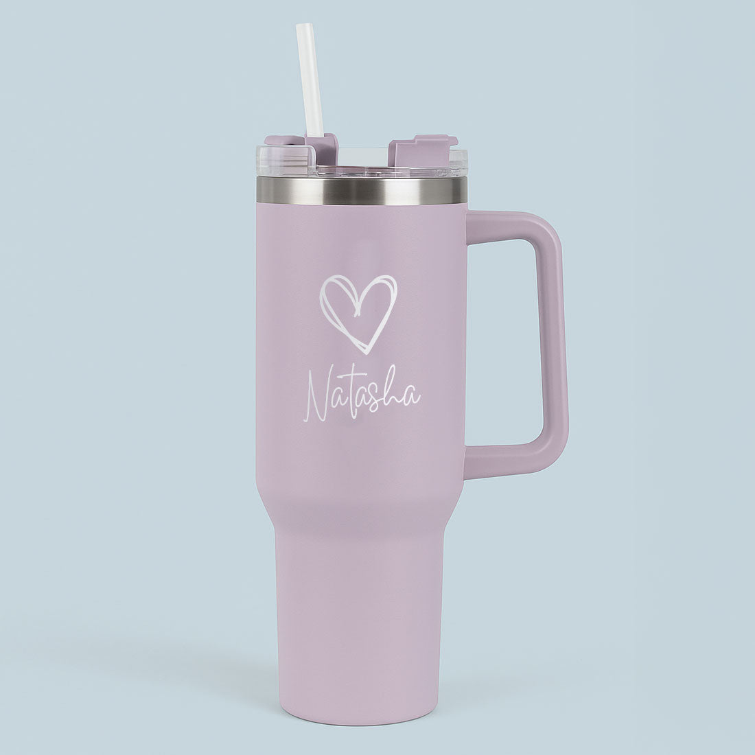 Nutcase Coffee Mug Customised with Heart Large Travel Cups 1200ml