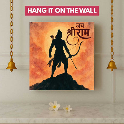 Shree Ram LED Light – Perfect for Home Temples, Tables & Night Glow