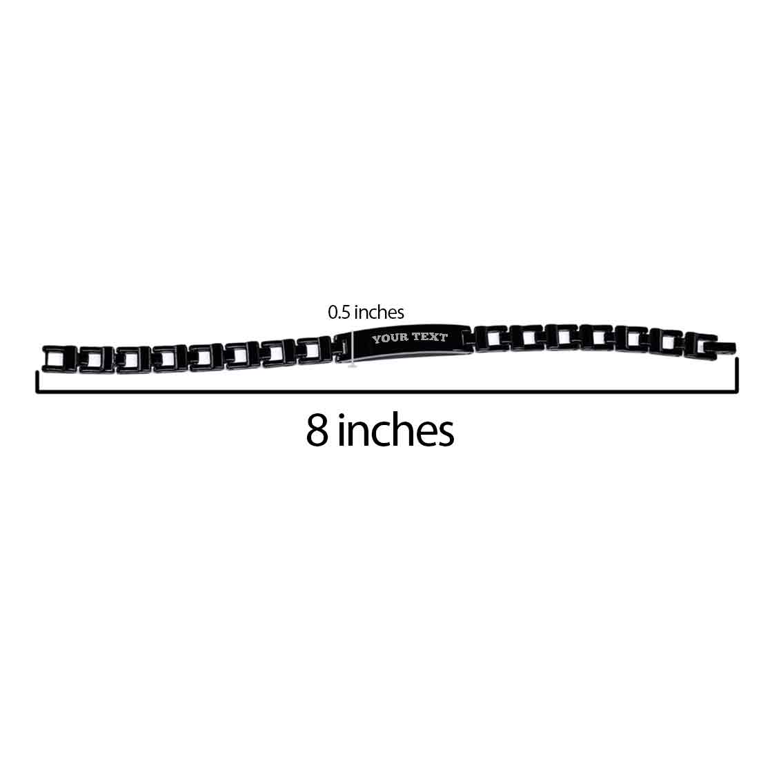 Personalized Rakhi Gift Set for Brother | Metal Bracelet Rakhi, Insulated Coffee Tumbler & Chocolates