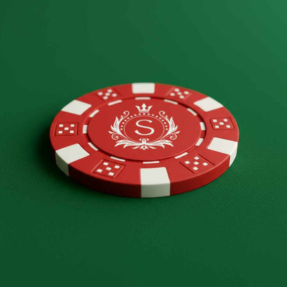 Premium Ceramic Chips for Poker - Personalized Casino Coin with Playing Cards Non-Tearable & Waterproof (100/200/300 in 5 Colors-colors may vary as per availability)