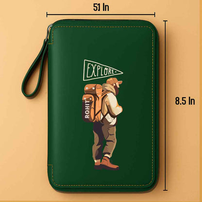 Personalized Passport Organizer & Luggage Tag Set – Travel in Style