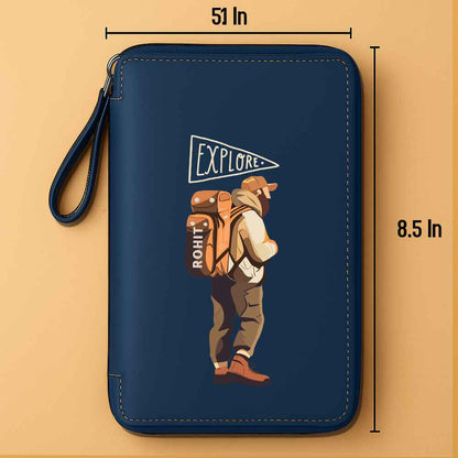 Personalized Passport Organizer & Luggage Tag Set – Travel in Style