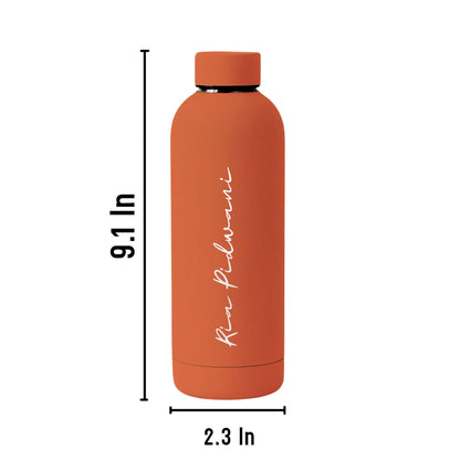 Customized Water Bottles with Names Stainless Steel Double Insulated Water Bottles for Travel Office Gym Home - BPA Free, Leakproof