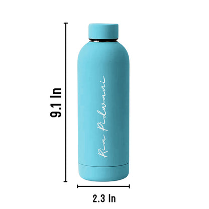 Customized Water Bottles with Names Stainless Steel Double Insulated Water Bottles for Travel Office Gym Home - BPA Free, Leakproof