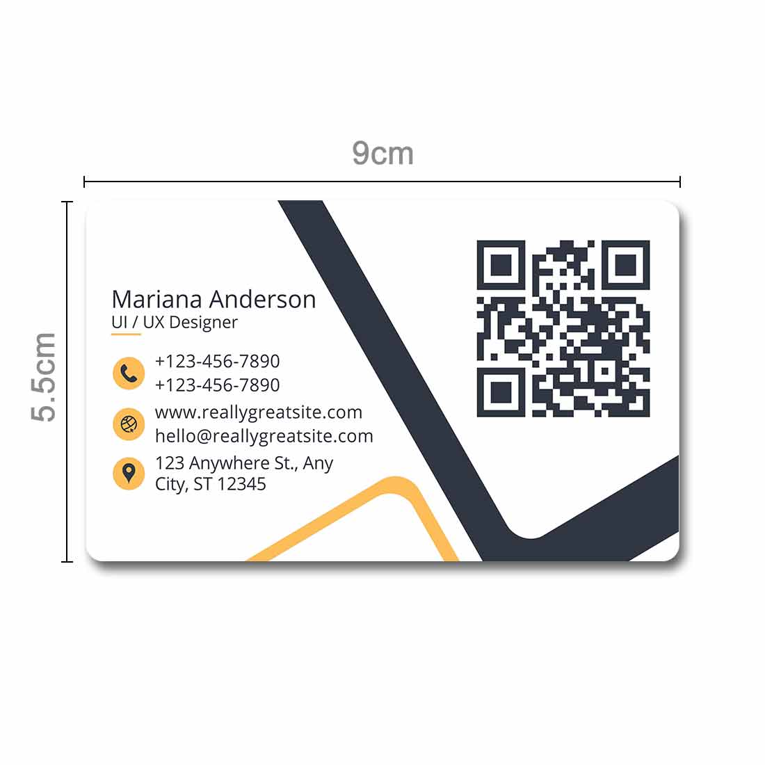 Personalized Business Card Design With Qr Code Custom Nfc Cards India Nutcase