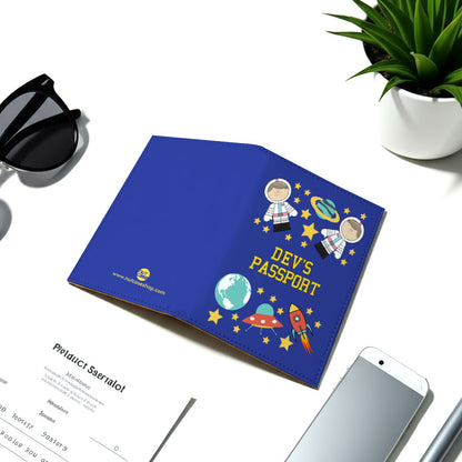Customized Fancy Passport Holder - Space