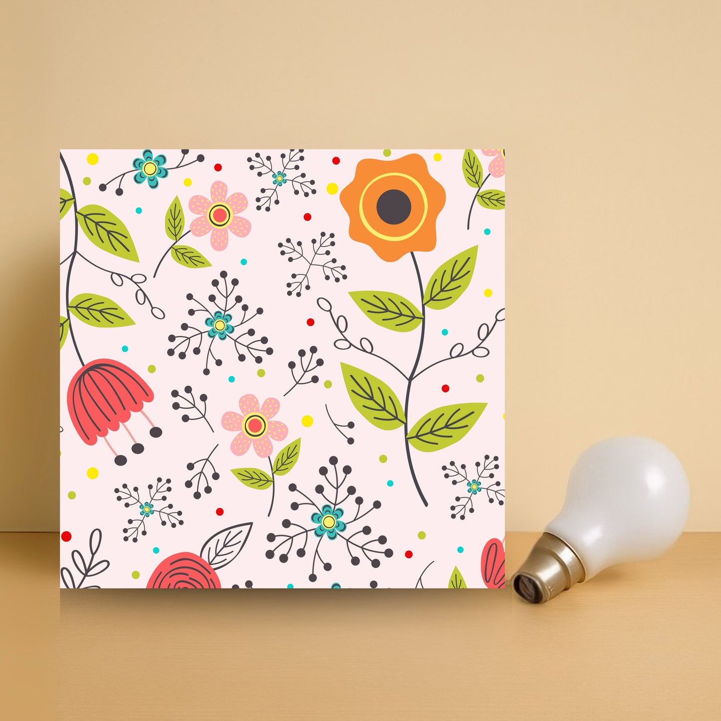 Wall Lamp Square Shaped Lights