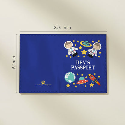 Customized Fancy Passport Holder - Space