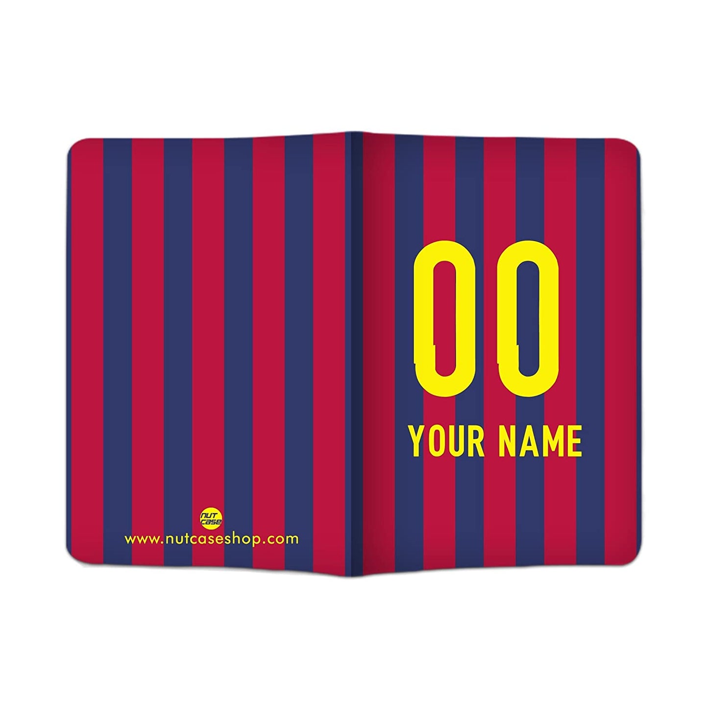 Personalized Passport Holder Passport Cover - Football Jersey Name & Number