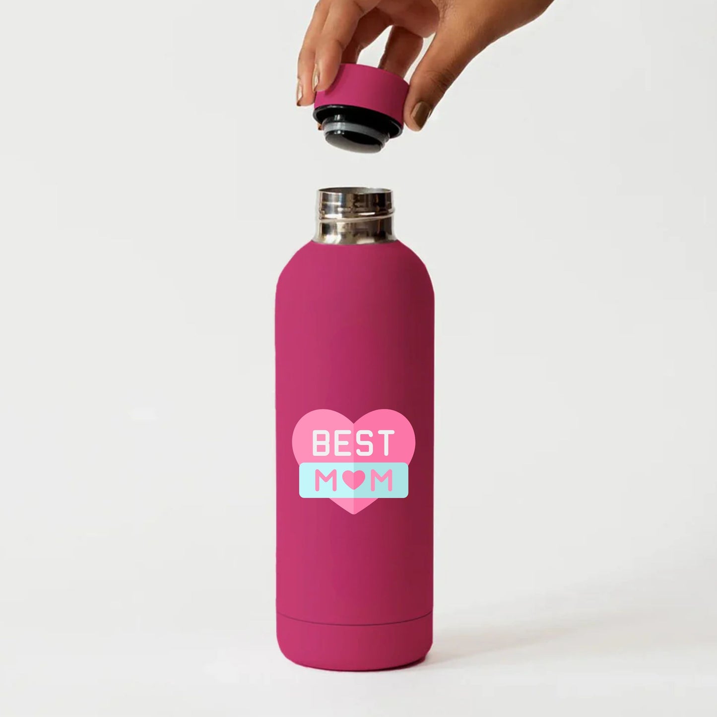 Perfect Mother’s Day Gift  500ml Stainelss Steel Water Bottle – Best Mom Ever