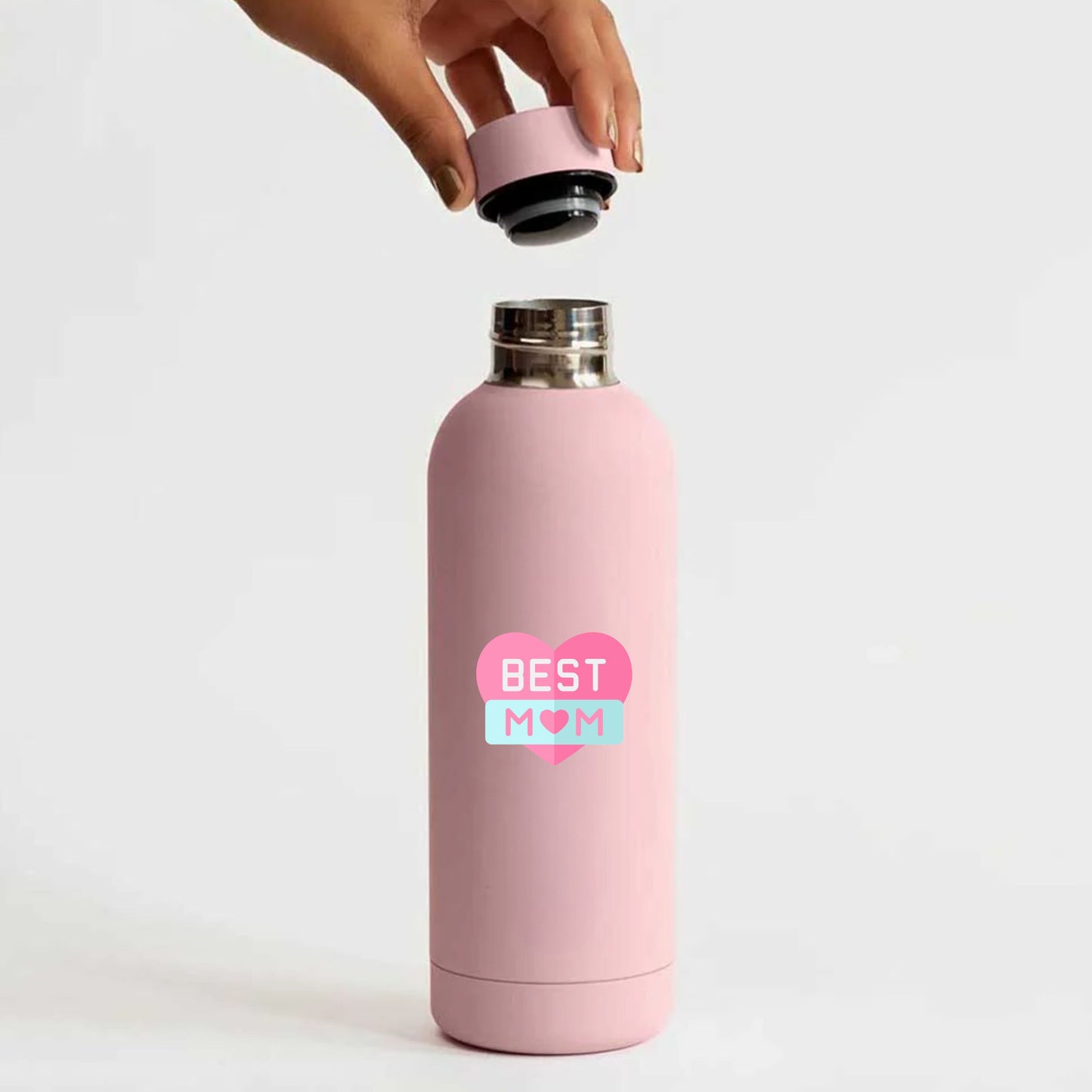 Perfect Mother’s Day Gift  500ml Stainelss Steel Water Bottle – Best Mom Ever