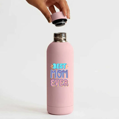 Perfect Mother’s Day Gift  500ml Stainelss Steel Water Bottle – Best Mom Ever