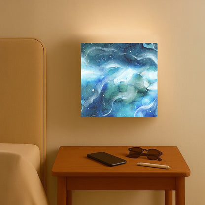 Night Lamps Wall Square Light for Living Room -