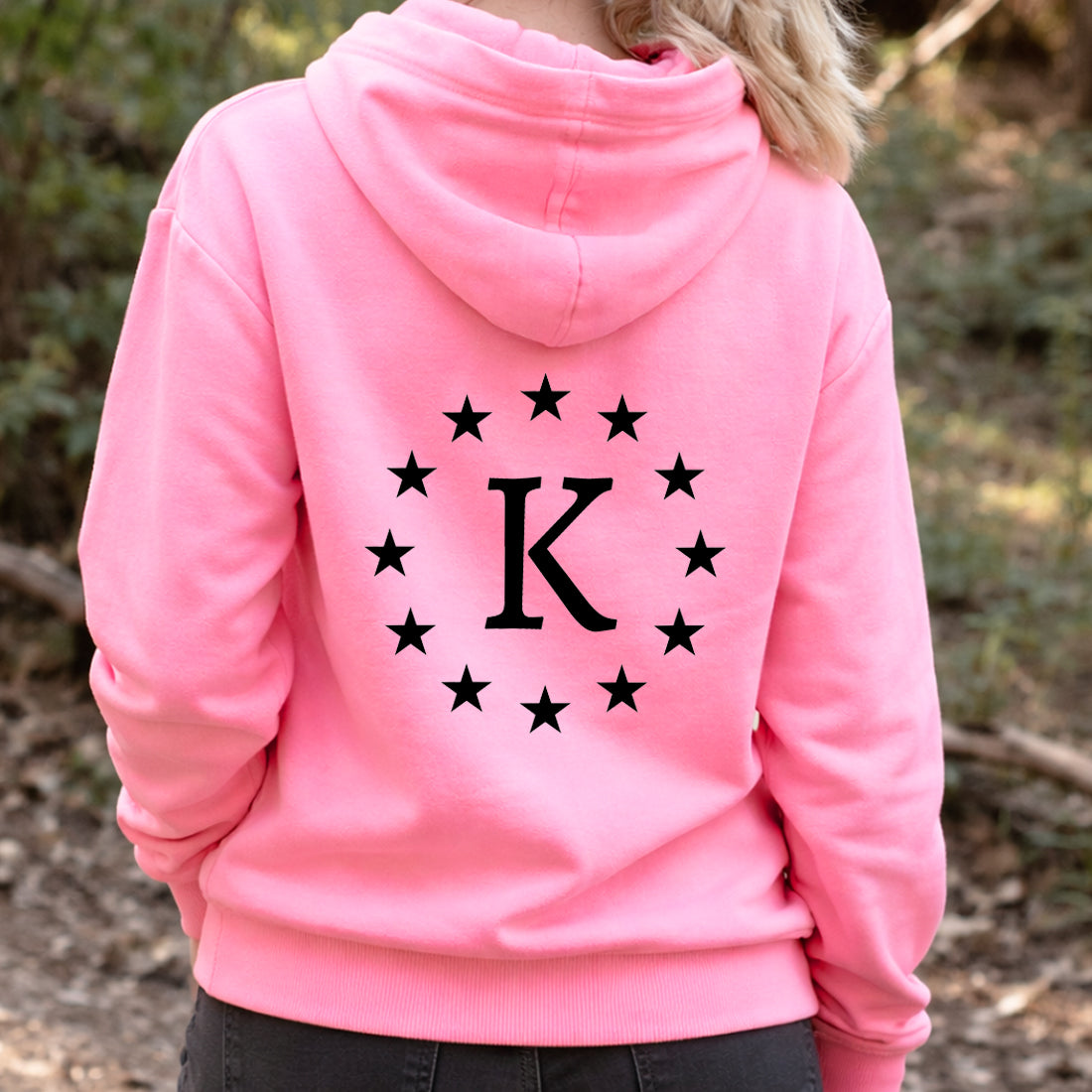 Personalized Pink Color Hoodie for Girls – Classic Sweatshirt for Everyday Wear