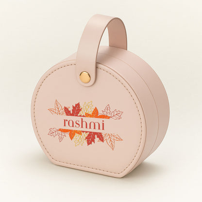 Personalized Jewelry Box for Women, Earring, Ring, Necklace - Cute Jewellery Organizer