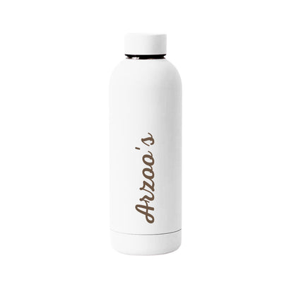 Custom Insulated Water Bottles Stainless Steel  Bottle for Travel Office Gym Home - BPA Free, Leakproof