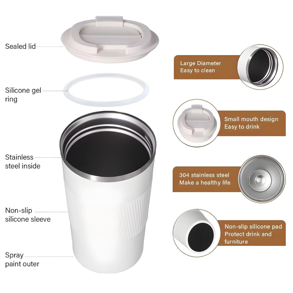 Personalized Tumbler – Custom Tea Coffee Flask