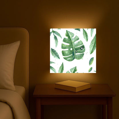 Tropical Wall Lamp Square Shaped Lights