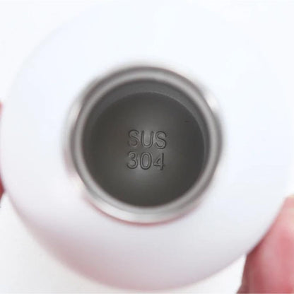 Custom Insulated Water Bottle with Bamboo Lid 500ml – Eco-Friendly, Insulated, Leak-Proof