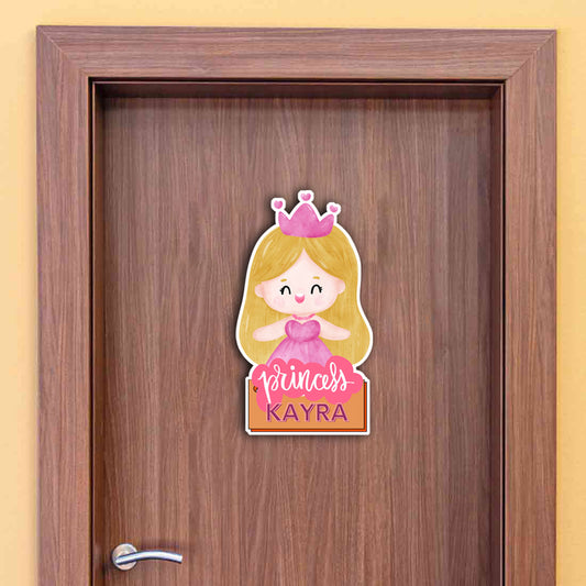 Cartoon Name Plate for Girls Room Customized Door Name Board