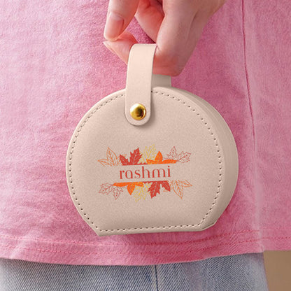 Personalized Jewelry Box for Women, Earring, Ring, Necklace - Cute Jewellery Organizer