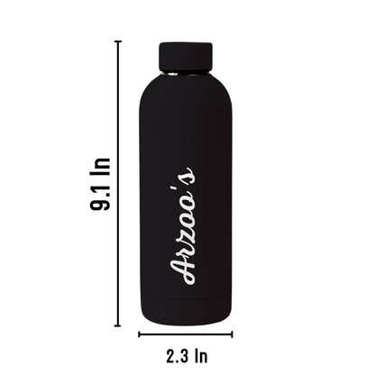 Custom Insulated Water Bottles Stainless Steel  Bottle for Travel Office Gym Home - BPA Free, Leakproof