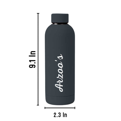 Custom Insulated Water Bottles Stainless Steel  Bottle for Travel Office Gym Home - BPA Free, Leakproof