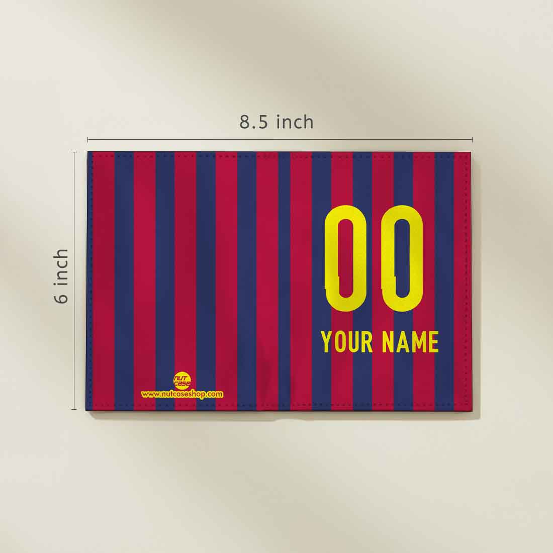 Personalized Passport Holder Passport Cover - Football Jersey Name & Number