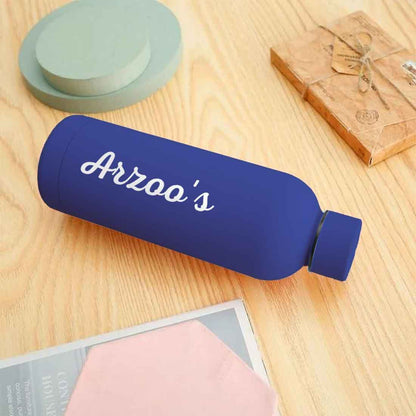 Custom Insulated Water Bottles Stainless Steel  Bottle for Travel Office Gym Home - BPA Free, Leakproof