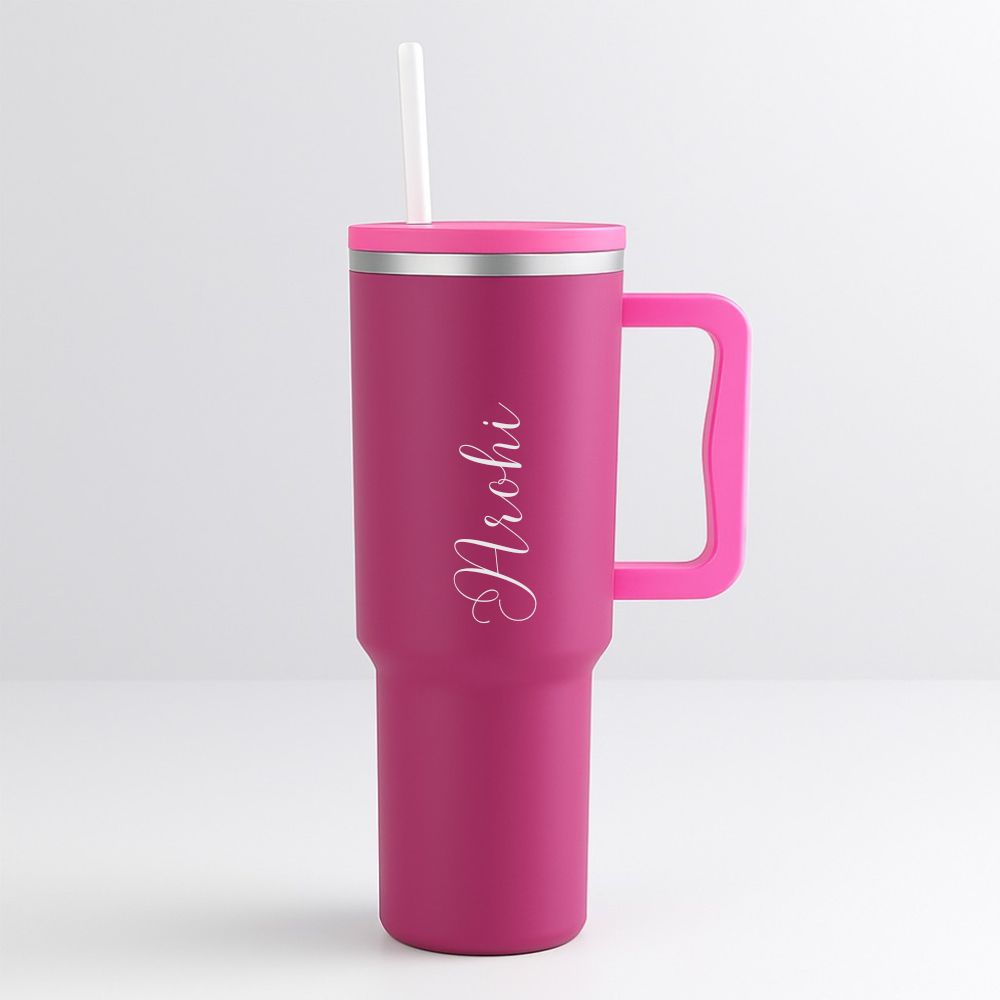 Personalized Insulated Tumbler with Straw and Lid 1200ml Nutcase