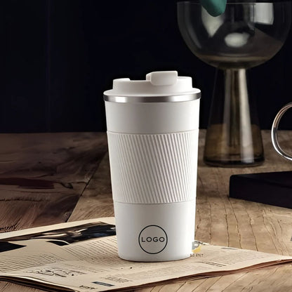 Coffee Cups with Logo - Insulated Coffee Flask