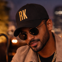 Nutcase Personalized Cap with Name - Black Cap