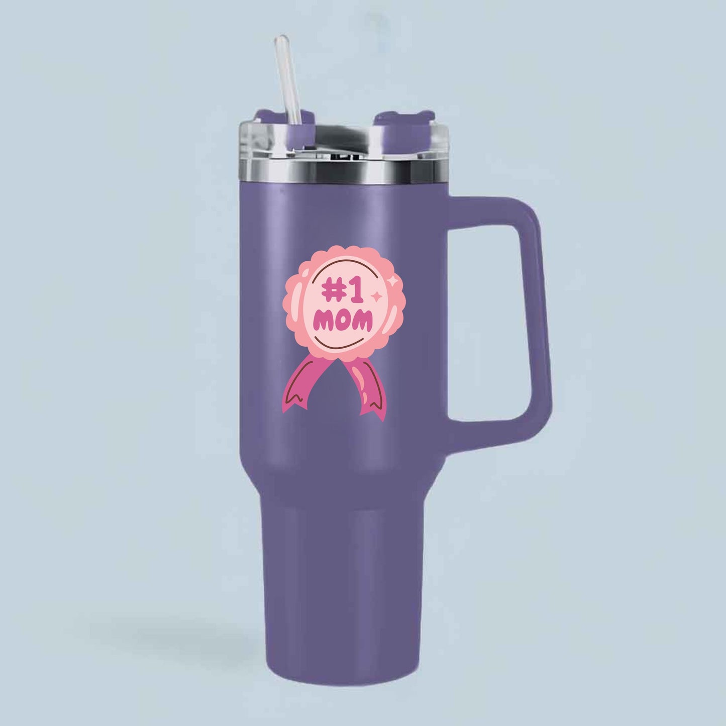 Mother’s Day Gift for Mom – 1200ml Water Tumbler with Handle | Double Insulated Stainless Steel Bottle