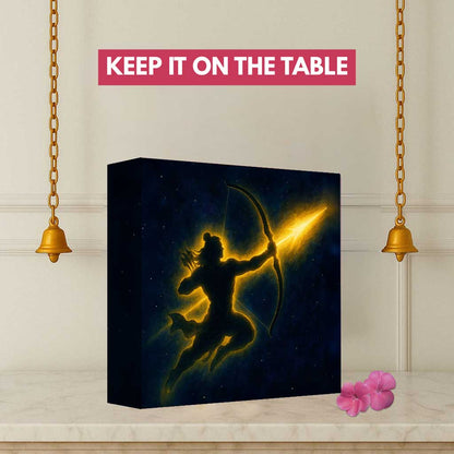 Shree Ram Wall Lamp – LED Night Light for Home Temple & Pooja Room Decoration