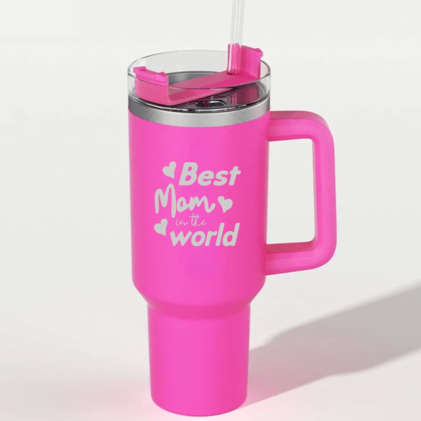Gift for Mom – Mother’s Day Engraved Water Bottle | 1200ml Cold Tumbler Flask with Handle