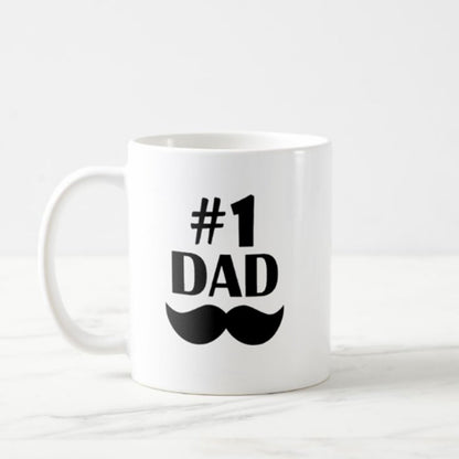 Gifts for Father Tea Coffee Cup - No. 1 Dad