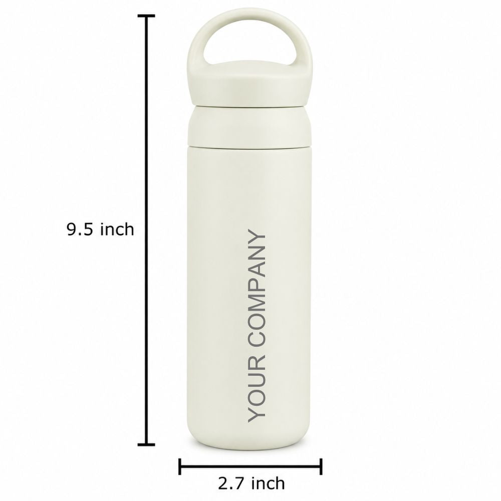 Customized Travel Water Bottle 500ml - Stainless Steel Bottle with Name