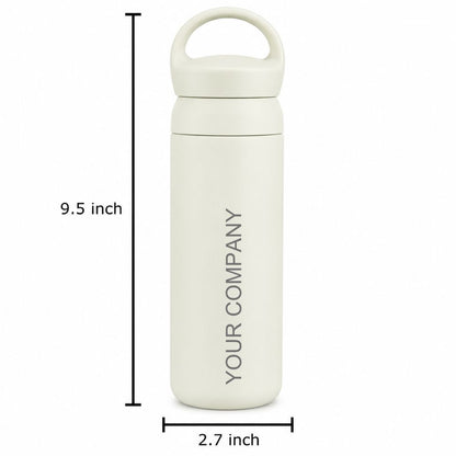 Customized Travel Water Bottle 500ml - Stainless Steel Bottle with Name